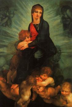 Rosso Fiorentino : Madonna and Child with Putti
